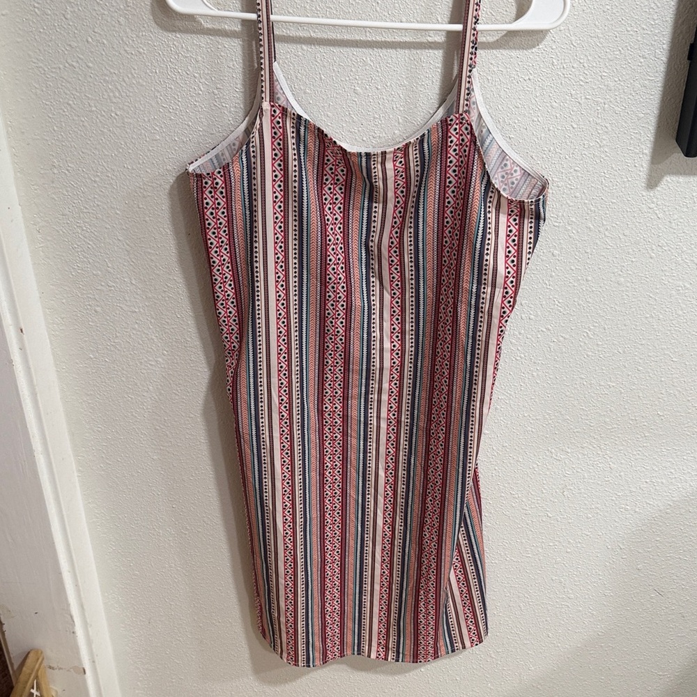 Striped Sleeveless Dress